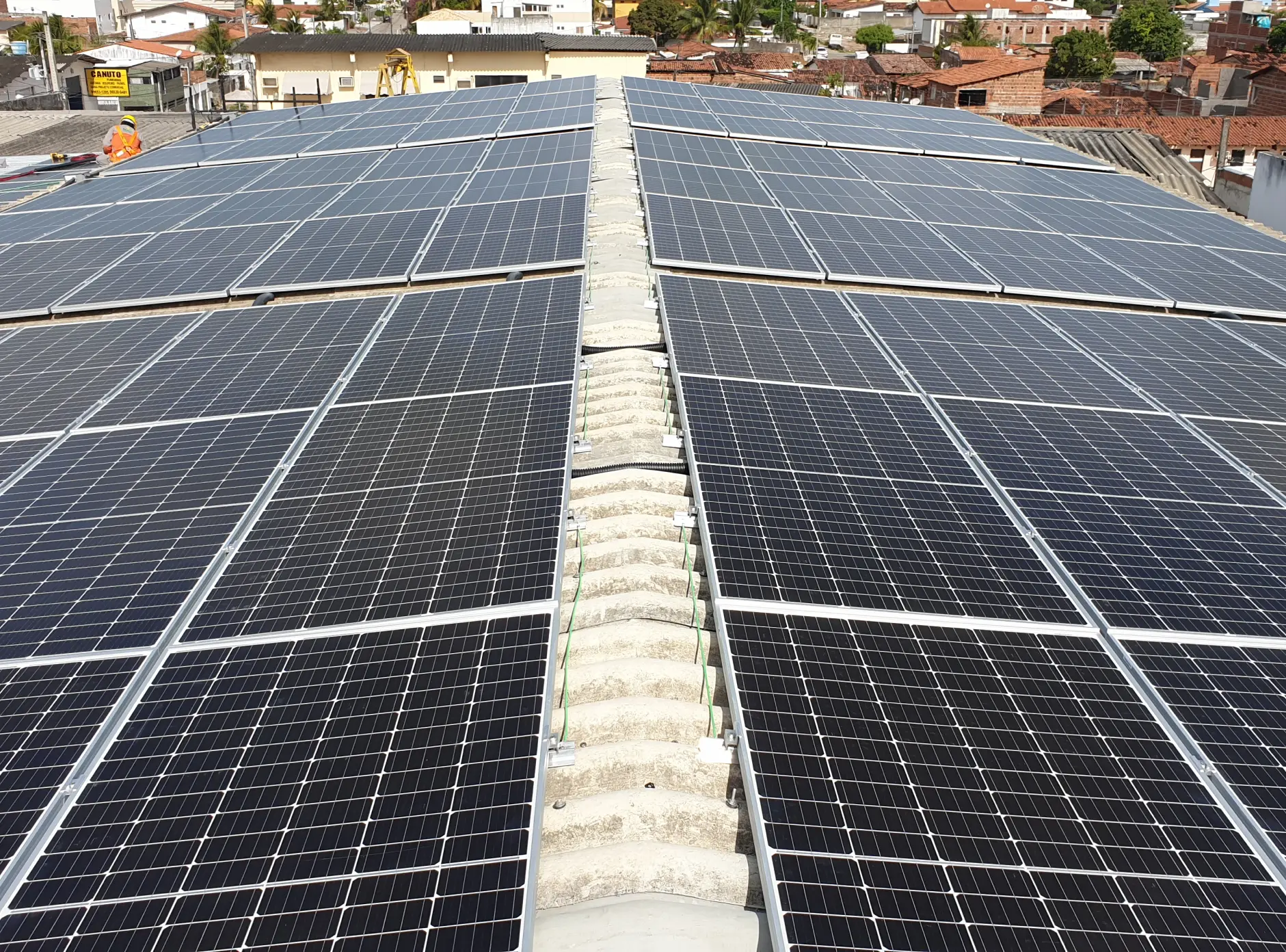 Energia solar para indústrias